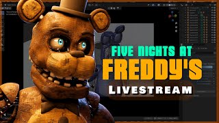 FNAF 2 Movie  ANIMATION LIVESTREAM [upl. by Haimaj]