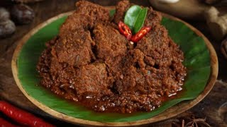 Rendang Daging Sapi Asli Minang [upl. by Heyer]