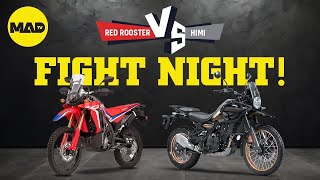 Honda CRF300 Rally vs Enfield Himalayan 450  head to head for Round the World dominance [upl. by Mada]