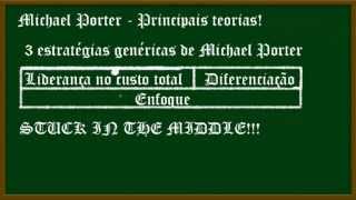 Michael Porter 2 principais teorias  5 forças de porter e 3 estratégias genéricas [upl. by Evars263]