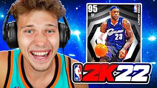 WE GOT LEBRON  NBA 2K22 No Money Spent 2 [upl. by Norehc]