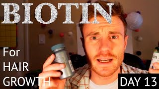 BEARD GROWTH UPDATE DAY 13 BIOTIN OVERDOSING  SIDE EFFECTS  TIPS Advice Guide to a Thicker Beard [upl. by Eldnik]