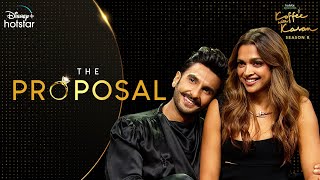 The Proposal  Hotstar Specials Koffee With Karan S8  Deepika P Ranveer S  DisneyPlus hotstar [upl. by Jess]