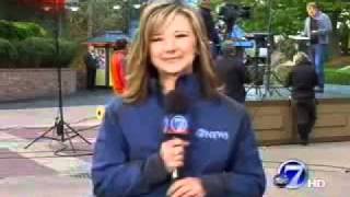 KMGH Channel 7 Denver Live at Elitch Gardens with Sam Champion May 18 2011 [upl. by Licec]