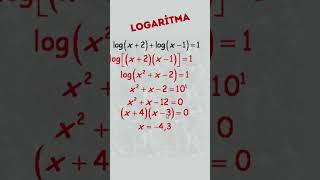 logarithm algebra math Logarithm Solution [upl. by Zaraf]