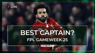 FPL GW25  BEST CAPTAIN PICKS  Salah among the frontrunners Fantasy Premier League Tips 1920 [upl. by Ailekat4]