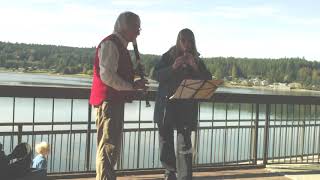 Norwegian Folk Music in Poulsbo Mazurka fra Gudbrandsdal [upl. by Johanna]