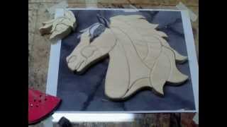 Intarsia Horse  2013 [upl. by Gnav142]