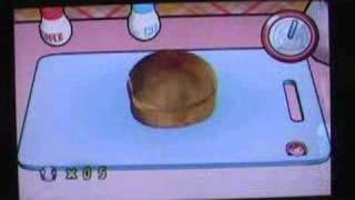 Cooking Mama Cook Off Wii  Cream Puffs  Gold Medal [upl. by Merrile]