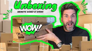 UNBOXING  Hachette Heroes Disney et divers [upl. by Eilagam]