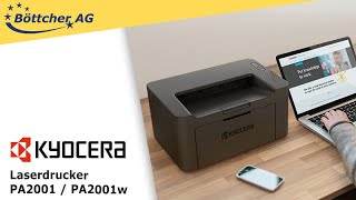 Laserdrucker Kyocera PA2001  PA2001w [upl. by Yaral18]