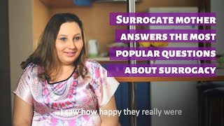 Surrogate mother answers the most popular questions about surrogacy [upl. by Einolem853]