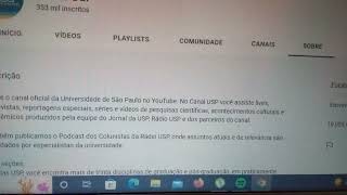 CANAL USP Cursos online Gratuitos estudeemcasa [upl. by Ashmead]