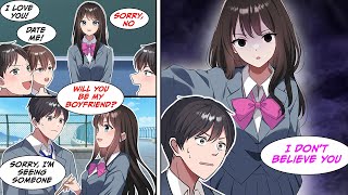 Manga Dub I rejected her because I thought it was just a prank but RomCom [upl. by Ennovihs447]