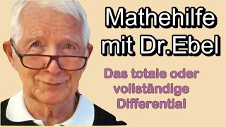 Das totale oder vollständige Differential [upl. by Saalocin751]