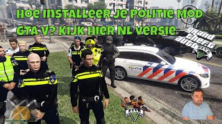 OP PAD MET POLITIE OCTANE VAN ROCKET LEAGUE  Nederlandse Politie 100 LSPDFR [upl. by Manlove249]