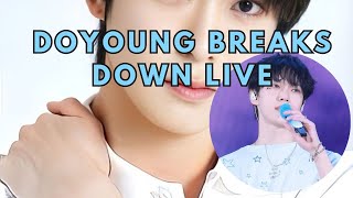 KDrama Star Doyoung Loses It On Live TV [upl. by Cantone]