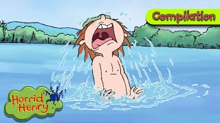 Henrys Feeling Sporty 🏀🏃‍♀️  Horrid Henry Compilation  Cartoons for Kids [upl. by Johen]