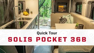 Quick Tour of the New Winnebago Solis Pocket 36B [upl. by Melloney]