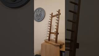 The Floor Stand for Knives  10 Layer  Natural Wood Walnut woodenstand knifedisplay [upl. by Gurevich]