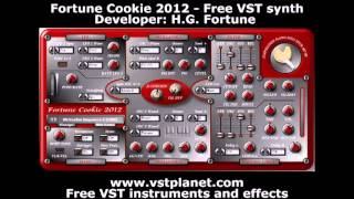 Fortune Cookie 2012  Free VST synth  vstplanetcom [upl. by Gleich652]