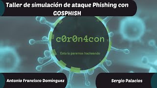 Taller de simulacion de ataques de phishing con GOPHISH [upl. by Enialahs]