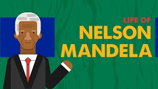 Life of Nelson Mandela  Animation [upl. by Nisa996]