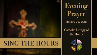 12924 Vespers Monday Evening Prayer of the Liturgy of the Hours [upl. by Ailekat]