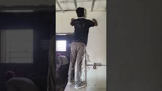 RAJASTHANI MARBLE PUTTYyoutubeshorts trandingshorts shorts short marble waterproofing art [upl. by Ahsekar]