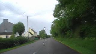 Driving On The D782 Between 29140 Rosporden amp 29390 Scaër Finistère Brittany France 2nd May 2011 [upl. by Lawrenson934]