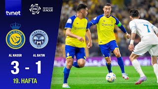 AL NASSR 31 AL BATIN MAÇ ÖZETİ Suudi Pro Ligi [upl. by Erialcyram447]