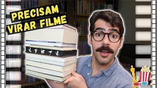 10 LIVROS QUE PRECISAM VIRAR FILMES  Me Acabei de Ler [upl. by Anailli]