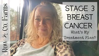 My Stage 3 Breast Cancer Treatment Plan invasivelobularcarcinoma [upl. by Femi943]