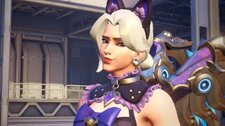 Mercys Kitty Shimmy Highlight Intro With 38 Skins [upl. by Orsay926]