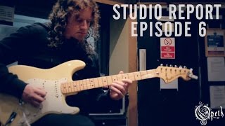 OPETH  Sorceress Studio Report  Episode 6 Guitar Recordings Fredrik [upl. by Anihsat]