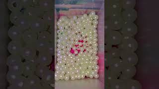 How to make beaded bow easy 💕🎉😍 [upl. by Oaht490]