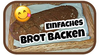 Einfaches Brot backen 🍞😋 [upl. by Friede]