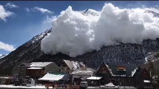 Videos de Desastres Naturales 6  Avalanchas de Nieve [upl. by Nogaem]