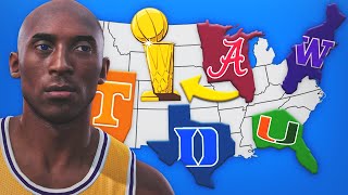 NBA Imperialism But Every Letter is a Team [upl. by Ahsenod]