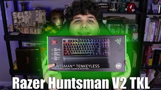 Modding the Razer Huntsman V2 TKL  Razer did not want me to open this Keyboard [upl. by Ethben]