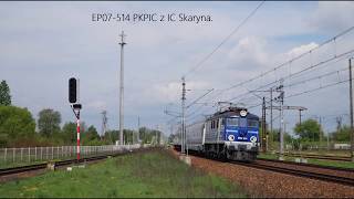 EP07514 PKIC z IC Skaryna Warszawa Zachodnia TerespolRP1 Łuków Zapowiednik 15052020 r [upl. by Henrie]