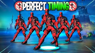 Fortnite  Perfect Timing Moments 114 My Dwang amp Shimmy Wiggle Deadpool amp Wolverine [upl. by Anidnamra]