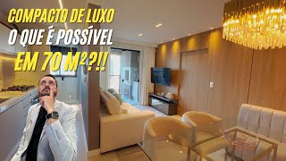 Apartamentos compactos em Itapema e que é possível fazer em 70 m² [upl. by Danelle]