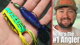 PRO Fisherman Shares FROGGIN amp FLIPPIN Secrets [upl. by Alleinad]