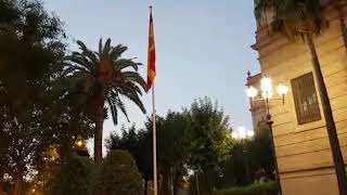 Izado de Bandera en Capitanía General de Sevilla [upl. by Naraj119]