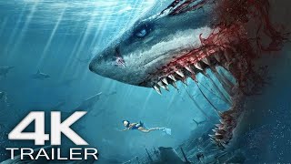 SOMETHING IN THE WATER Trailer 2024 New Shark Movies 4k [upl. by Bondon170]