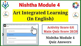 Nishtha Module 4 Quiz Answers  Module 4 Answer Key  Module 4 Nishtha [upl. by Aigneis]