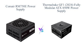 Corsair RM750e vs Thermaltake GF1 2023 vs 2024 💻⚙️  Which PSU is Best [upl. by Harat248]