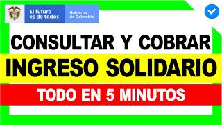 😍 INGRESO SOLIDARIO Consultar  Cobrar YA TODO 480000 🤑 Resumen  DERECHO COLOMBIANO [upl. by Pellet]