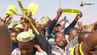 Nelson Chamisa rally in Harares quotFreedom Squarequot [upl. by Uhej227]